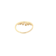 14 Karat Yellow Gold Diamond Ring
