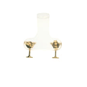 Martini Glass Studs