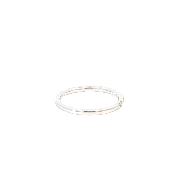 White Gold Lab Grown Diamond Band