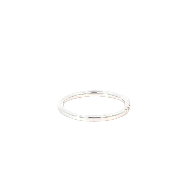 White Gold Lab Grown Diamond Band
