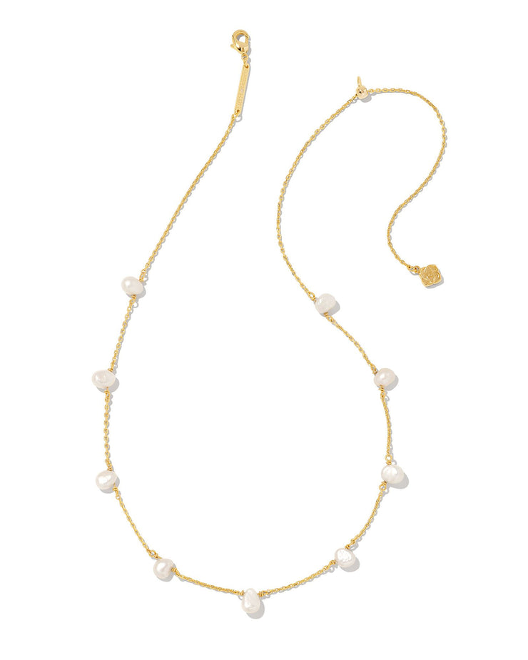 Kendra Scott Leighton Strand Pearl Necklace