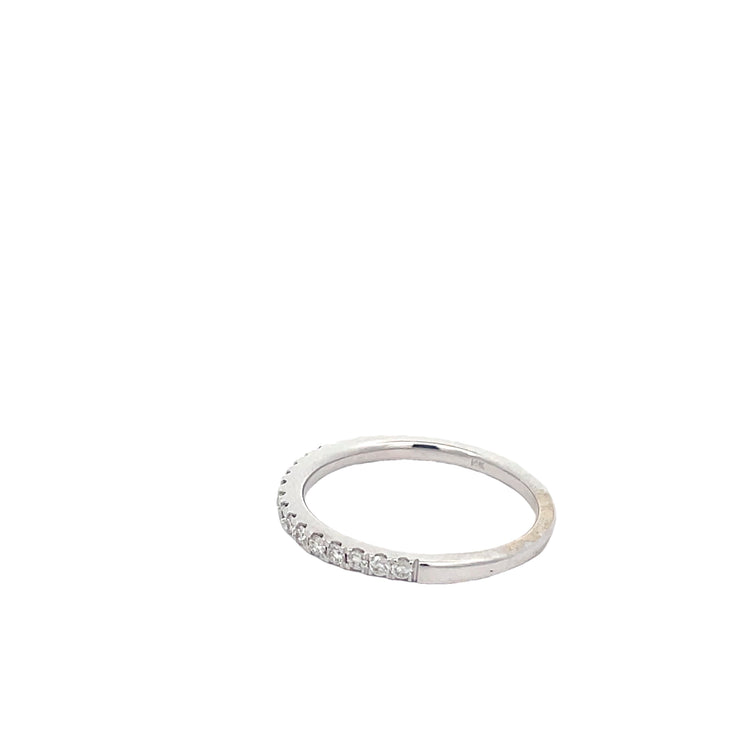 White Gold Diamond Band