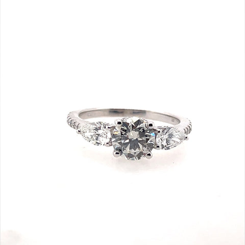 Diamond Lab Grown Engagement Ring