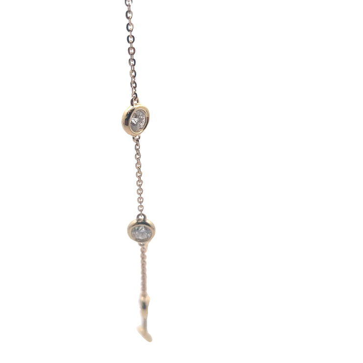 Lab Grown Diamond Strand Necklace