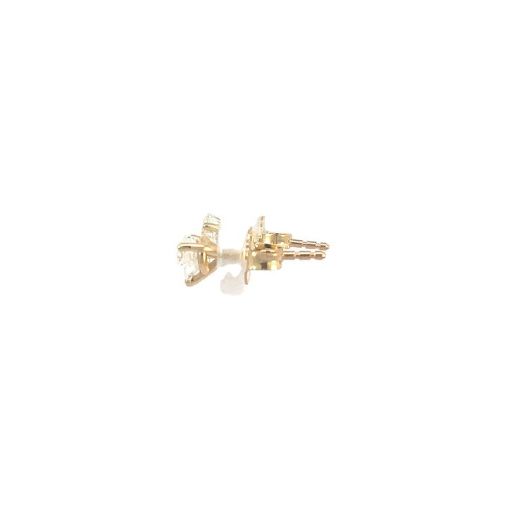 .75Ct Yellow Gold Diamond Solitaires