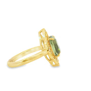 Mint Tourmaline Ring