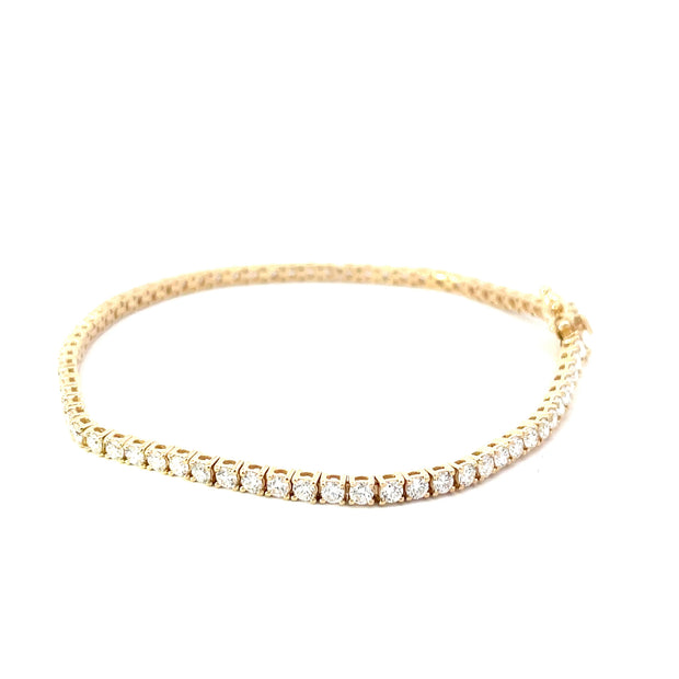 3 CT Lab Grown Diamond Tennis Bracelet