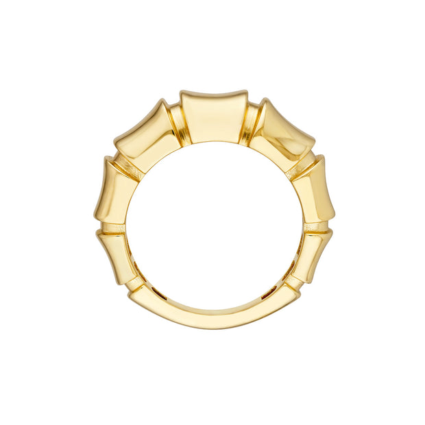 Fluted Tube Ring