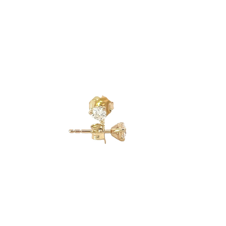 .40 Yellow Gold Diamond Solitaires