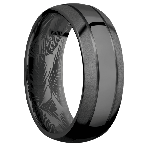 Zirconium + Polish , Bead Finish