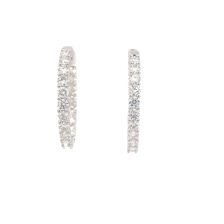 Lab Grown Diamonds Hoops