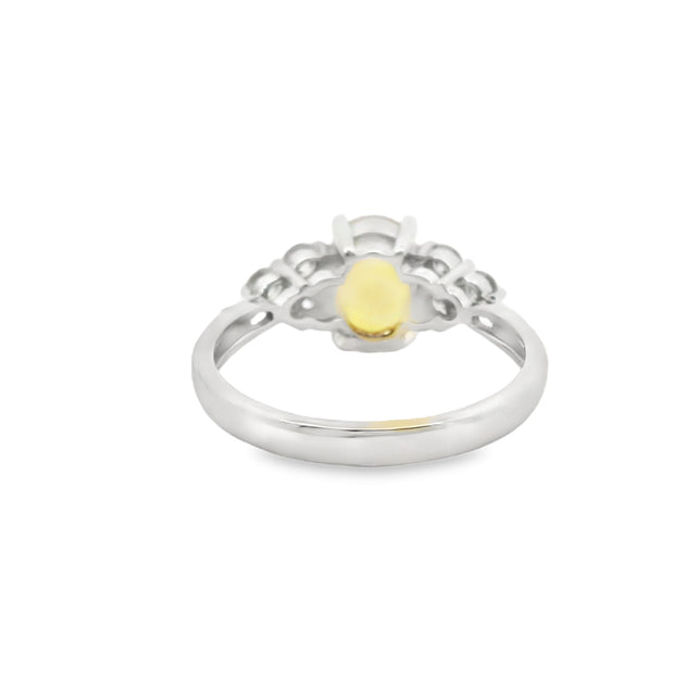 Sapphire and Diamond Ring