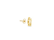 Clover Earrings in Mother of Pearl