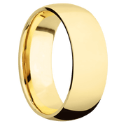 10K Yellow Gold + Polish Finish