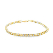 Faux Tennis Bracelet