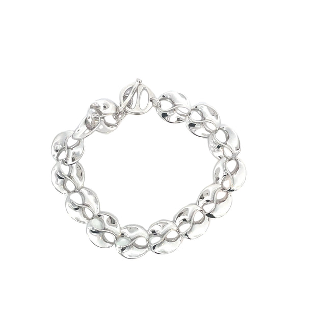 Jorge Revilla Love Silver Collection Bracelet