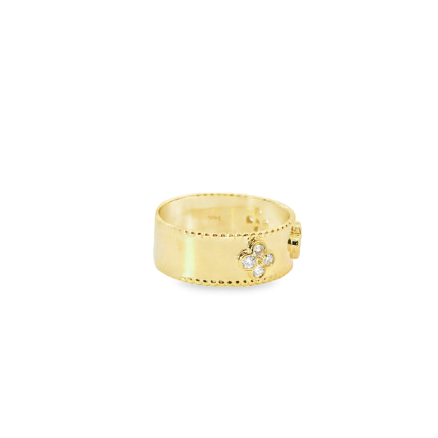 Diamond Clover Ring