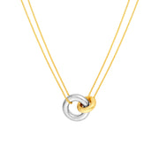 Interlocked Circles Necklace