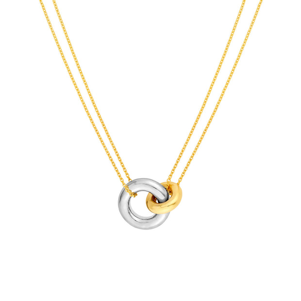 Interlocked Circles Necklace