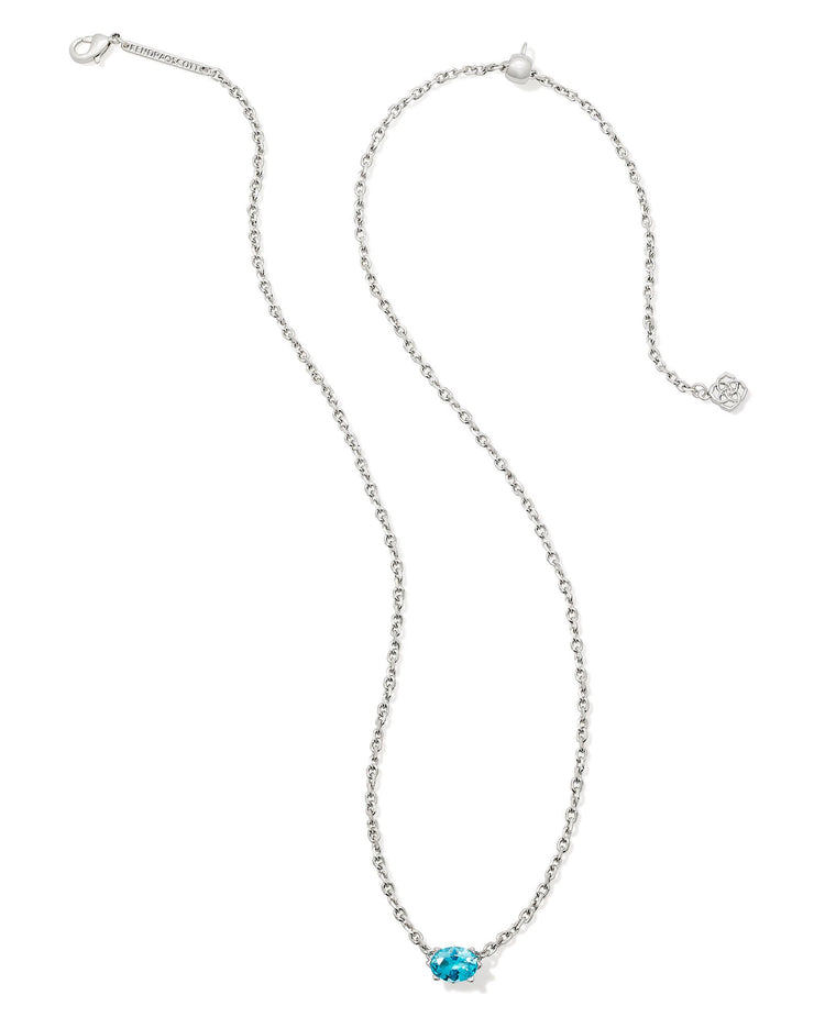 Kendra Scott Cailin March Birthstone Necklace