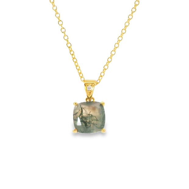Moss Agate Pendant