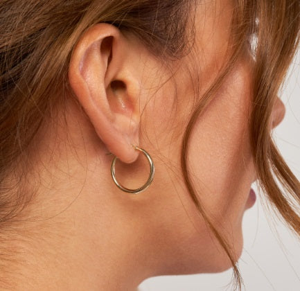 14 Karat Hoops