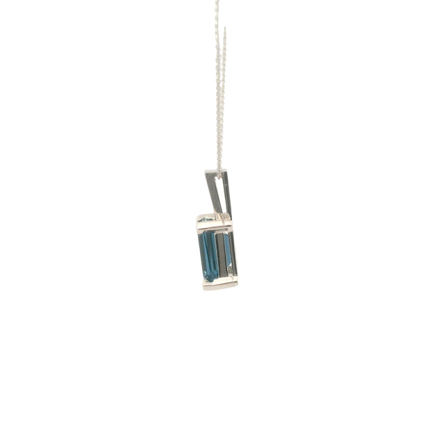 Blue Topaz Pendant