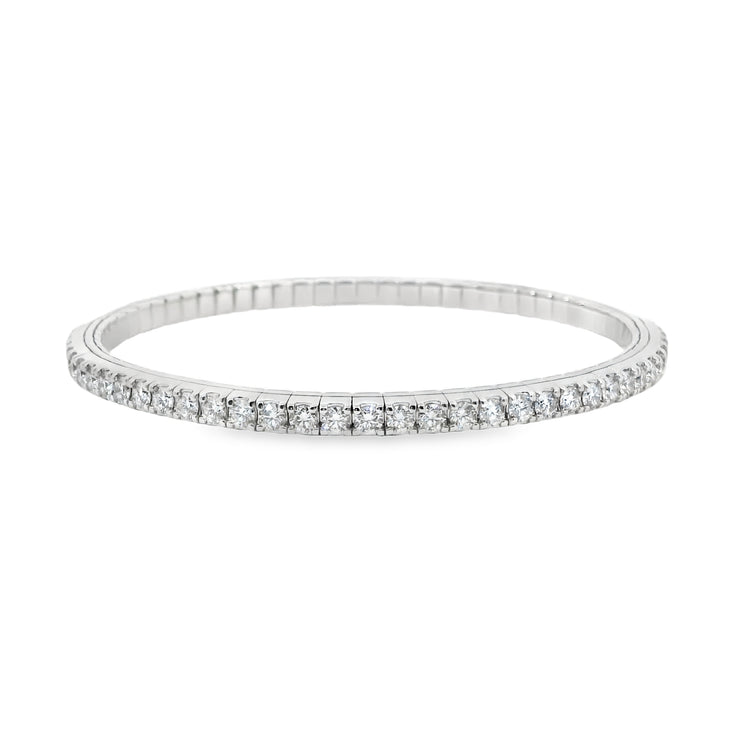 Flexible Bangle Diamond Bracelet