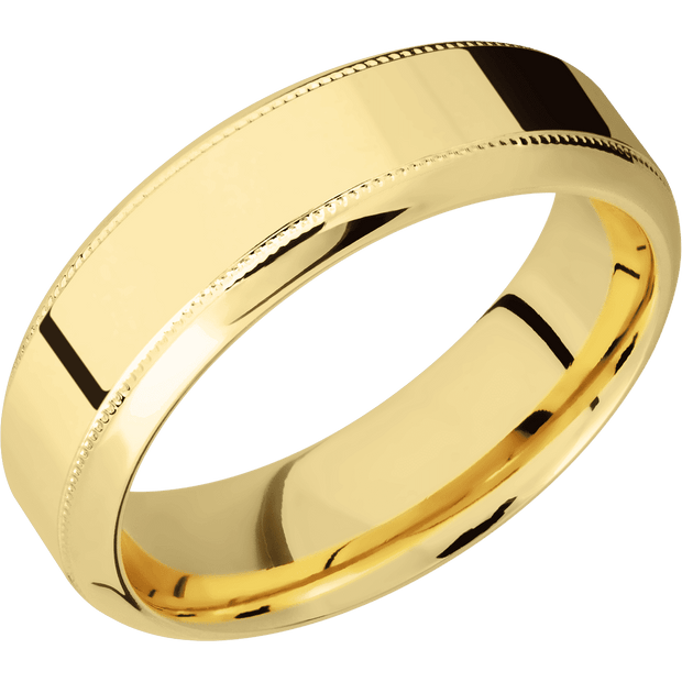 18K Yellow Gold + Polish , Polish Finish