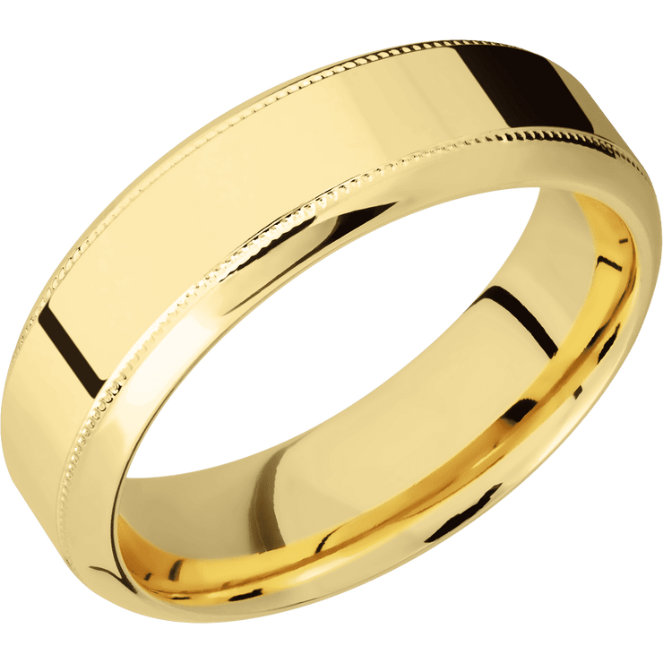 18K Yellow Gold + Polish , Polish Finish