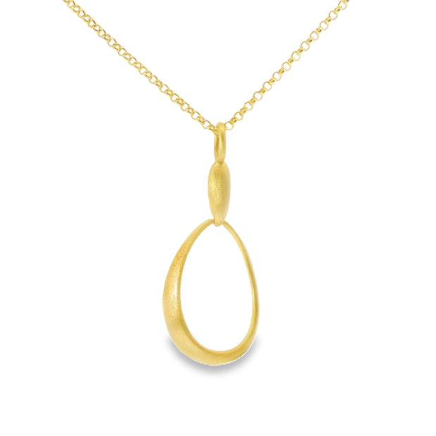 Vermeil Freeform Pendant