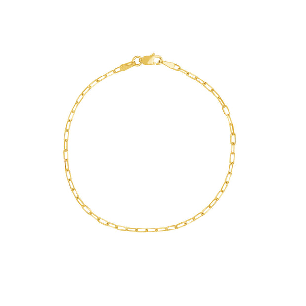 Paperclip Chain Bracelet