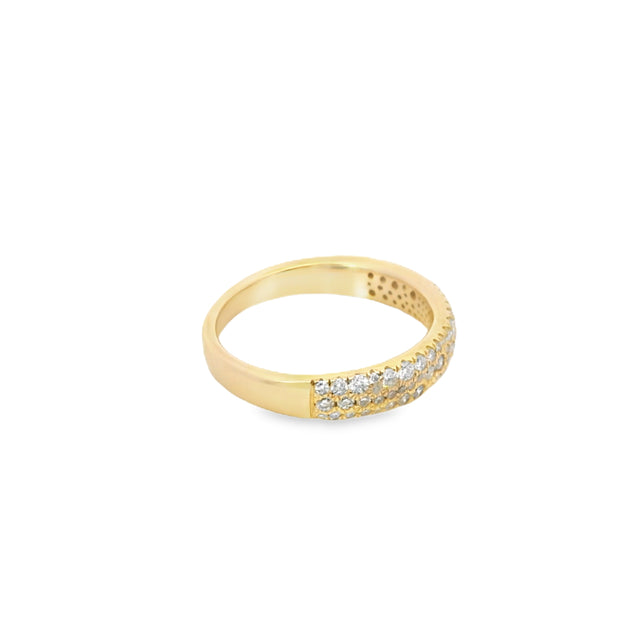 Diamond Scatter Pave  Ring