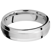 10K White Gold + Anglesatin , Polish Finish