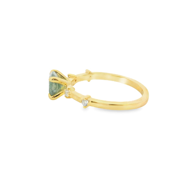 Moss Agate Ring