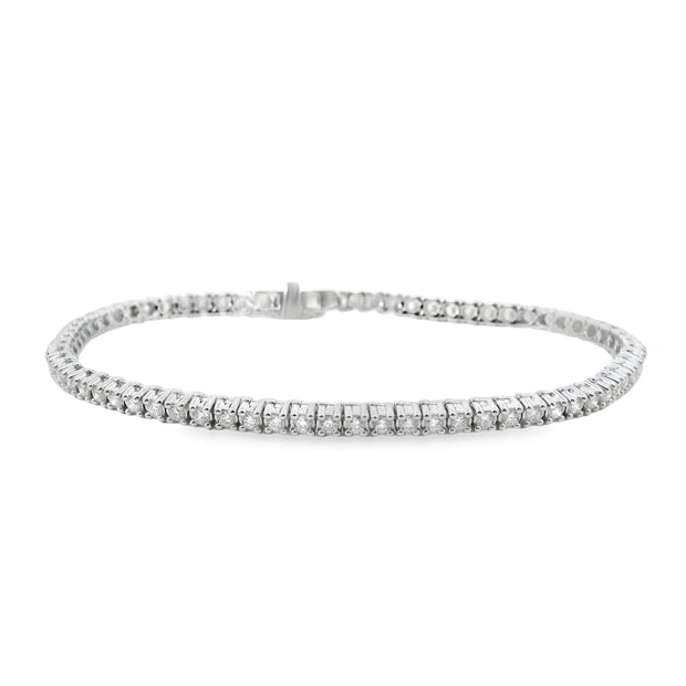 Lab Grown Diamond Tennis Bracelet