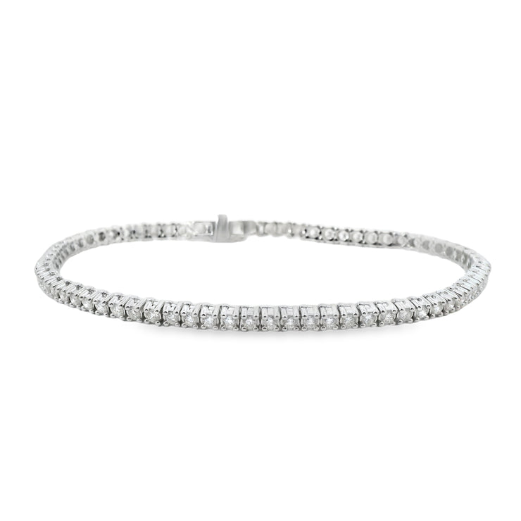 Lab Grown Diamond Tennis Bracelet