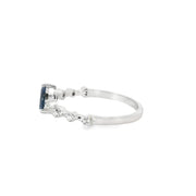 Sapphire and Diamond Ring