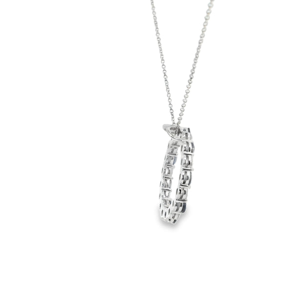 Sapphire and Diamond Pendant