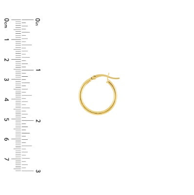 14 Karat Hoops