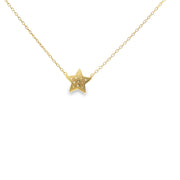 Diamond Pave Star Pendant
