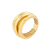 Three Row Tube Ring