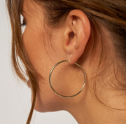 Yellow Gold Polished Hoop