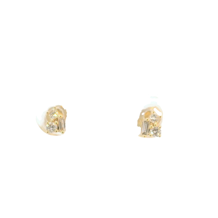 Diamond Scatter Studs