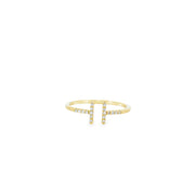 Micro Pave Diamond Ring