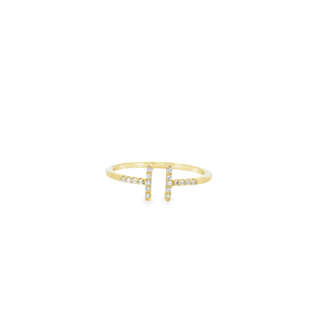 Micro Pave Diamond Ring