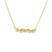 Vermeil Nugget Necklace