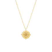 Compass Medallion Pendant