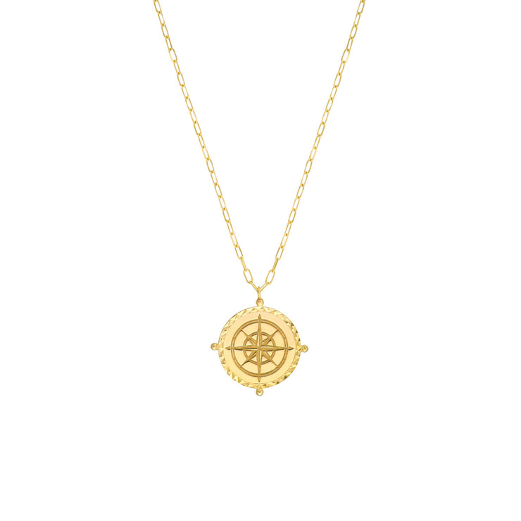 Compass Medallion Pendant