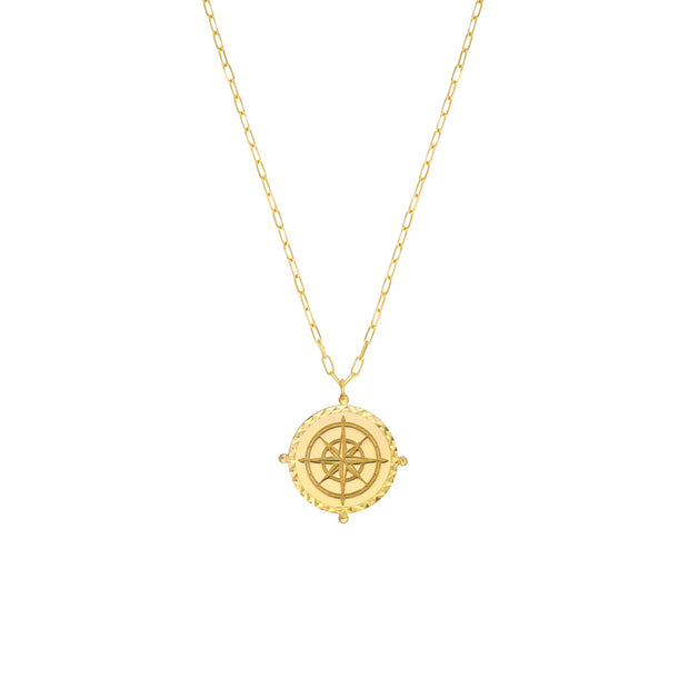 Compass Medallion Pendant
